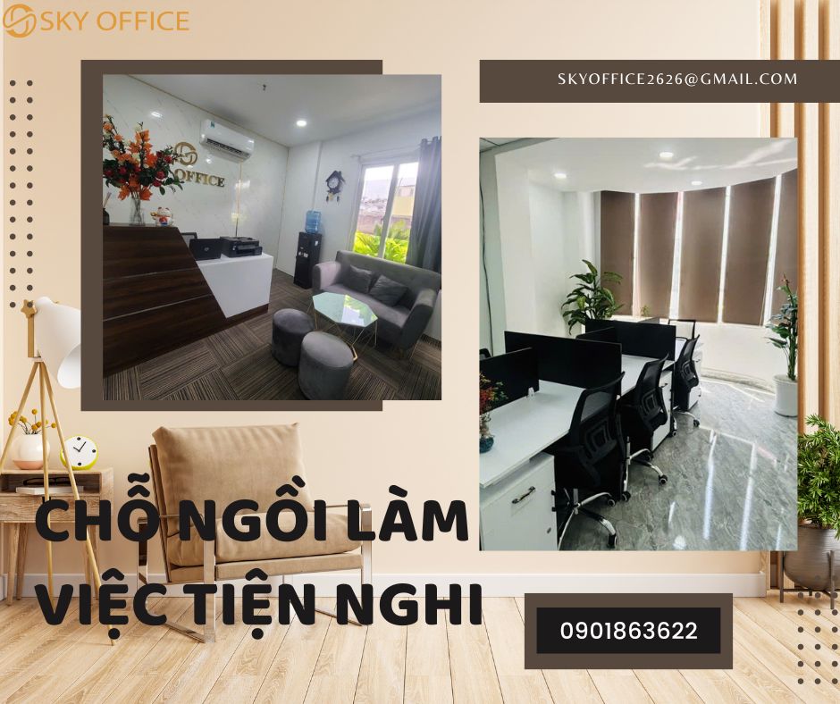 chỗ làm việc tiện nghi